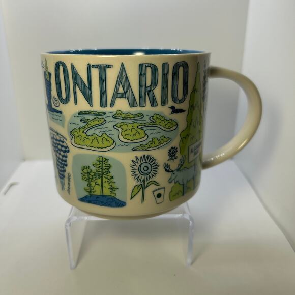 Starbucks Coffee Mug Cup ONTARIO Been There Series Across The Globe Collection - Picture 1 of 9